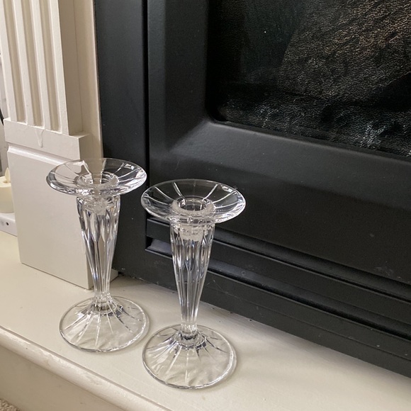 Mikasa Crystal Candle Sticks bundle of 2 - Picture 4 of 4